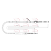 Apec Handbrake Cable CAB1853 thumbnail