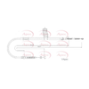 Apec Handbrake Cable CAB1859 thumbnail