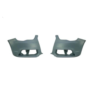 Fits Audi A1 2010-2014 Front Bumper Corner End Primed Without Washer Or Sensor Hole Standard Models Pair Lh+Rh