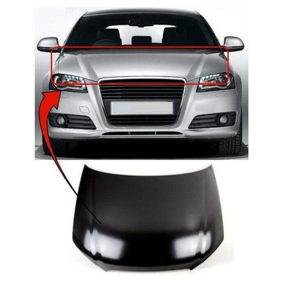 Fits Audi A3 2008-2012 Bonnet Primed 3 & 5 Door And Convertible