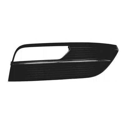Fits Audi A3 2012-2016 Front Bumper Fog Grille Driver Side With Chrome Trim With Hole