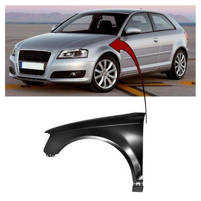 Fits Audi A3 S3 Hatchback 2008-2012, Cabriolet 2008-2013 Front Wing Passenger Side Primed