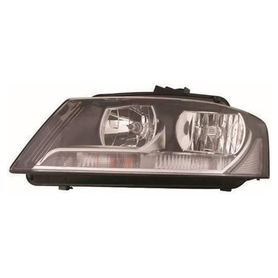 Fits Audi A3 Hatchback 2008-2012 Headlight Headlamp Halogen With Motor Passenger Side