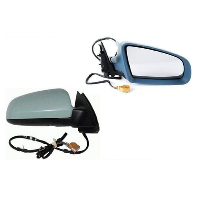 Fits Audi A4 2001-2008 Door Wing Mirror Electric Heated Primed Cover Driver Side
