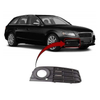 Fits Audi A4 2008-2012 Front Bumper Fog Grille Black With Fog Hole Without Chrome Trim Driver Side thumbnail