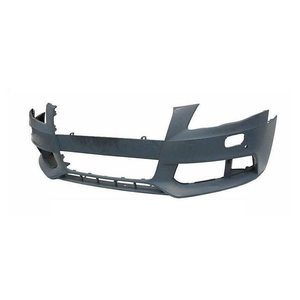 Fits Audi A4 2008-2012 Front Bumper Primed With Pdc & Washer Holes