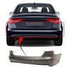 Fits Audi A4 B8 2012-2015 Facelift Rear Bumper Primed With Pdc Holes Saloon Standard Models thumbnail