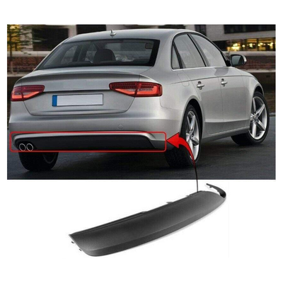 Fits Audi A4 B8 Saloon 2012-2015 Facelift Rear Bumper Spoiler Diffuser