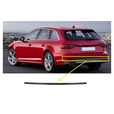 Fits Audi A4 Estate 2015-2018 Rear Bumper Moulding Mat Black