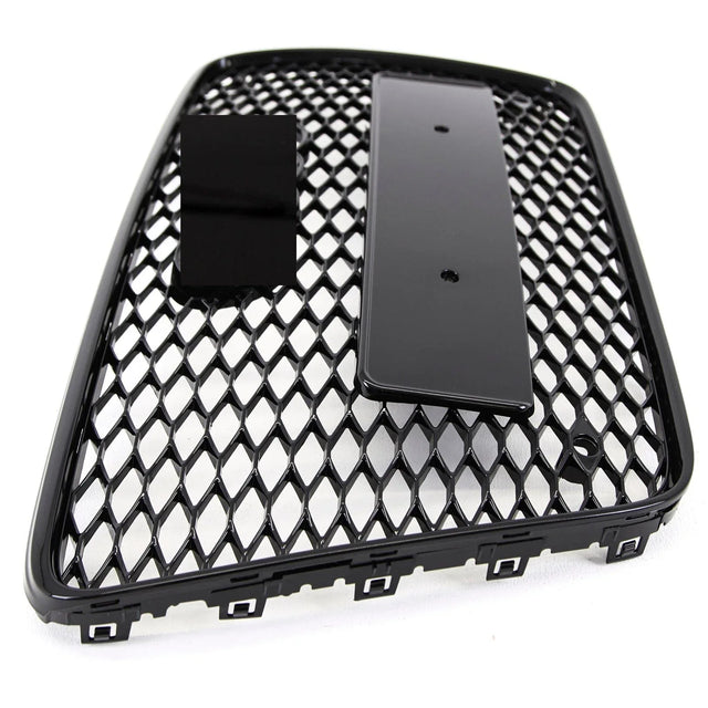 Fits Audi Q7 2005-2015 Front Bumper Grille Honeycomb Gloss Black Sport - image 3