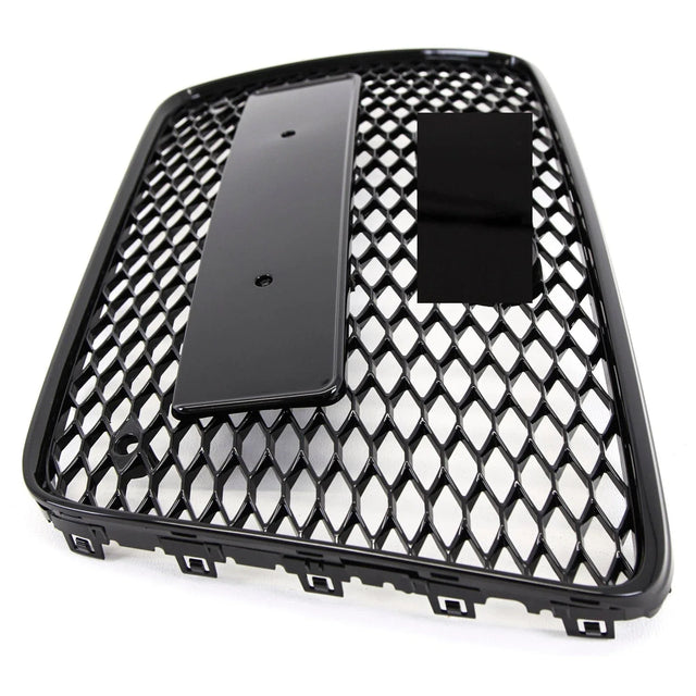 Fits Audi Q7 2005-2015 Front Bumper Grille Honeycomb Gloss Black Sport - image 5