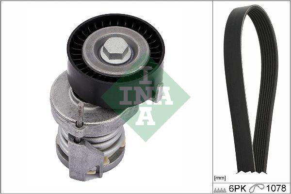 INA Drive Belt Kit 529010310 - image 2