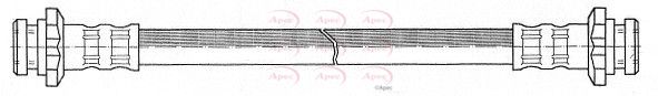 Apec Brake Hose HOS4477 - image 3