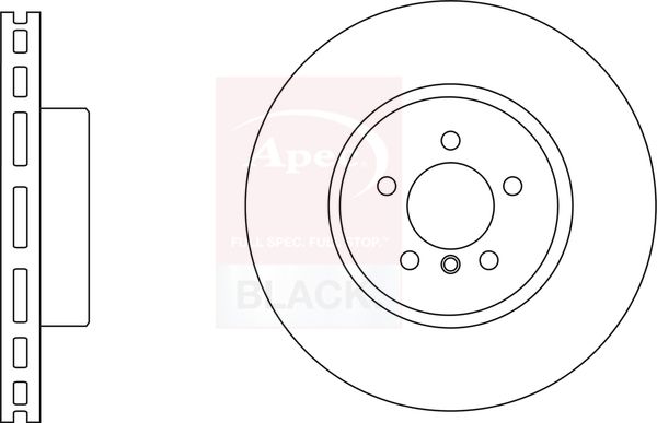 Apec Brake Disc DSK3254B - image 2