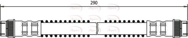 Apec Brake Hose HOS3233 - image 2