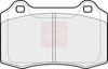 Apec Brake Pads Set PAD1271 thumbnail