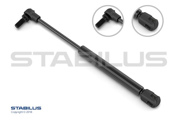 Stabilus Gas Spring Convertible Roof 1667BK - image 2