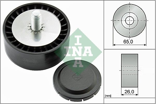 INA Drive Belt Deflection Guide Pulley 532080210 - image 2