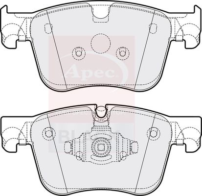 Apec Brake Pads Set PAD2184B - image 2