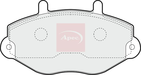 Apec Brake Pads Set PAD729 - image 2