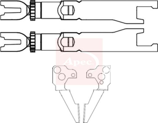 Apec Brake Adjuster Kit ADB3003 - image 2