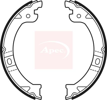 Apec Brake Shoes Set SHU683 - image 2