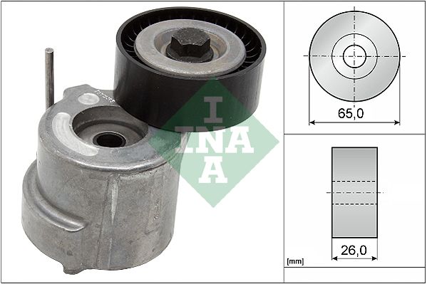 INA Drive Belt Tensioner Pulley 534040410 - image 2