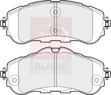 Apec Brake Pads Set PAD1971B - image 2