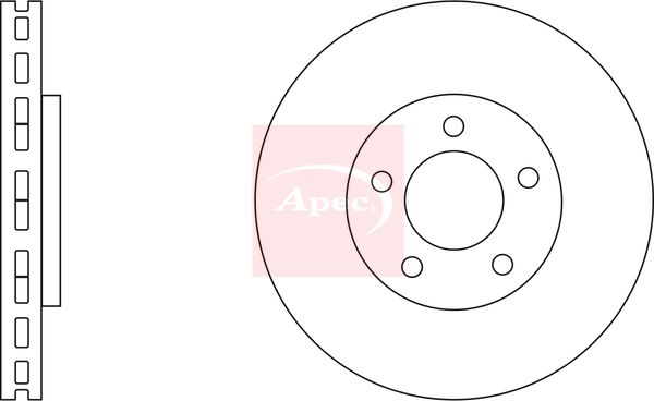 Apec Brake Disc DSK2986 - image 2