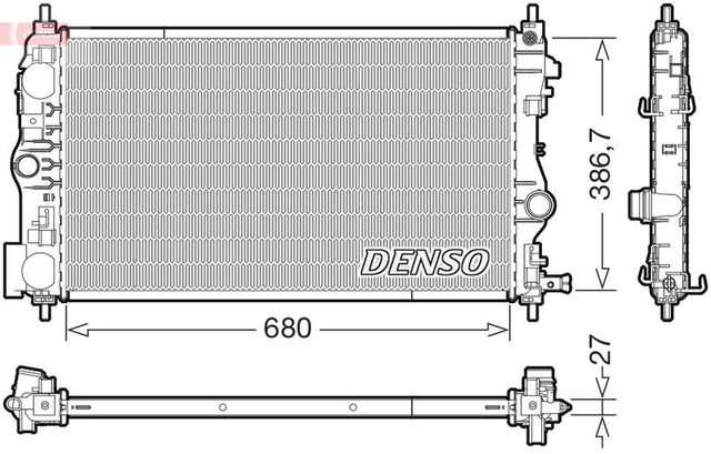 Denso Radiator DRM20078 - image 2
