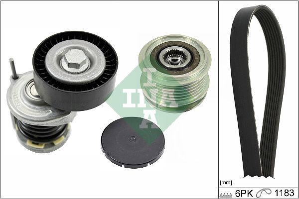 INA Drive Belt Kit 529046620 - image 2