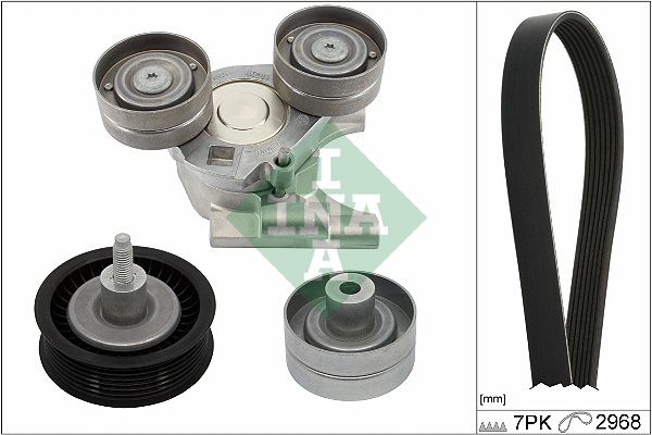 INA Drive Belt Kit 529044210 - image 2