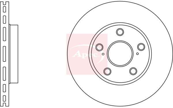 Apec Brake Disc DSK2741 - image 2