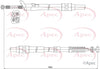 Apec Handbrake Cable CAB1441 thumbnail