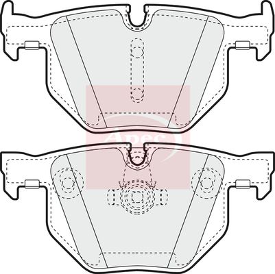 Apec Brake Pads Set PAD1344 - image 2