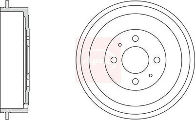 Apec Brake Drum DRM9976