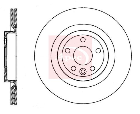 Apec Brake Disc DSK3754 - image 2