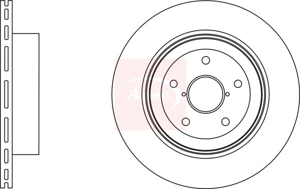 Apec Brake Disc DSK2895 - image 2