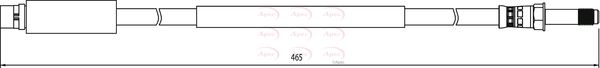 Apec Brake Hose HOS4043 - image 2