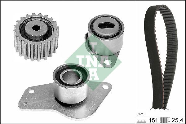 INA Timing Belt Kit 530018510 - image 2