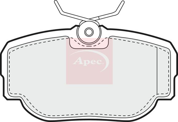 Apec Brake Pads Set PAD908 - image 2