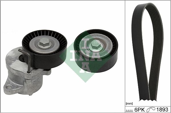 INA Drive Belt Kit 529034910 - image 2