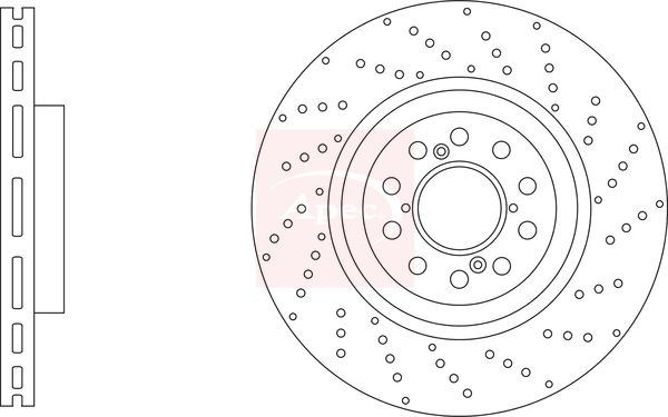 Apec Brake Disc DSK3315 - image 2