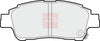 Apec Brake Pads Set PAD1092 thumbnail