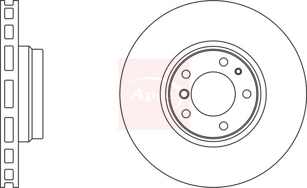 Apec Brake Disc DSK2009 - image 2