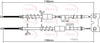 Apec Handbrake Cable CAB1200 thumbnail