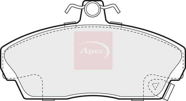 Apec Brake Pads Set PAD689 - image 2