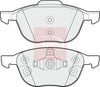 Apec Brake Pads Set PAD1821 thumbnail