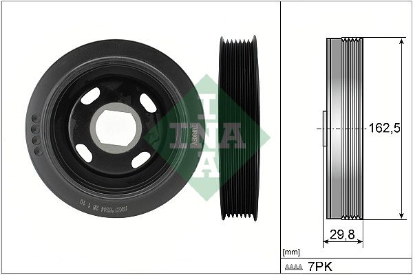 INA Crankshaft Pulley (tvd) 544017910 - image 2