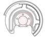 Apec Brake Disc Splash Panel ASG1155 thumbnail